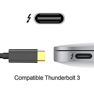 CableCreation Convertidor USB-C a VGA/DVI Hembra 3 en 1, Nuevo, Compatible con <span class=keywords><strong>S22</strong></span> <span class=keywords><strong>Ultra</strong></span> y MacBook Pro - Product Image 6