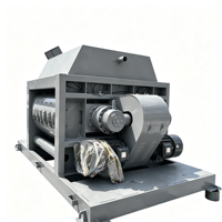 Bétonnière à double arbre à rotation forcée JS1000 |   Centrale de Béton Prête à l'Emploi Industrielle de 1000L, Machine de Malaxage