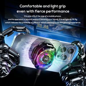 Refroidisseur de téléphone portable MEMO CX10 AI Modes Gaming Cooler Rapid Icing AI à température constante avec éclairage LED RGB multi-styles - Product Image 4