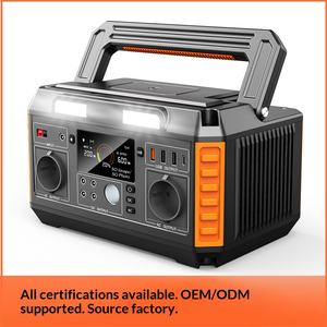 Stockage d'énergie <span class=keywords><strong>solaire</strong></span> mobile au lithium-ion pour l'extérieur, puissance constante de 600 W, pour le <span class=keywords><strong>camping</strong></span> avec équipement de 1000 W - Product Image 1