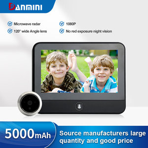 Fábrica promocional Smart Wifi 4,3 pulgadas timbre Digital radar electrónico cuerpo detección puerta <span class=keywords><strong>mirilla</strong></span> con cámara de visión nocturna - Product Image 6