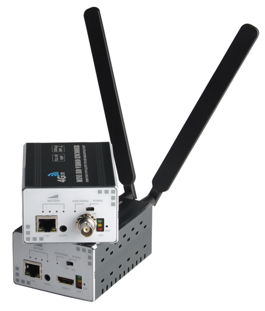 3G 4G WiFi Battery Live Video Encoder HD Ml SDI to Internet Wireless LTE Portable 1080P HD Metal