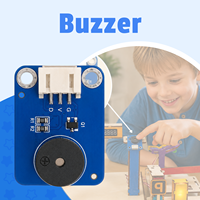 Zetok BM01 Modul Buzzer Digital Pasif Cerdas Alarm/Sirene Komponen Elektronik untuk Starter Kit Proyek Pendidikan STEM