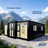 Maison conteneur extensible écologique de 20 pieds, préfabriquée, idéale comme logement annexe ou appartement de jardin pour maison privée