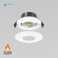 Spot LED de plafond fin 5W 7W, angle de faisceau de 60 degrés, 4 températures de couleur réglables, downlight