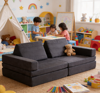 2026 Disian Neuer Stil Großhandel Kinder-Spielsofa Indoor Outdoor Modulares Schwamm-Spielsofa Großes Kindersofa