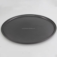 Meilleure Vente Plaque à Pizza Plate en Acier Carbone 11'' 13'' avec Revêtement Antiadhésif Moules à Gâteau Jetables pour la Cuisson à Domicile et au Four