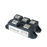 Diode de pont triphasée DF100AA120 DF100AA160 3 phases, 100A, 1600V