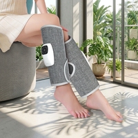 Fournisseur de premier plan de masseurs de jambes personnalisés avec logo, dotés de pulsations EMS et de compression par airbag, pour usage au bureau, marque privée