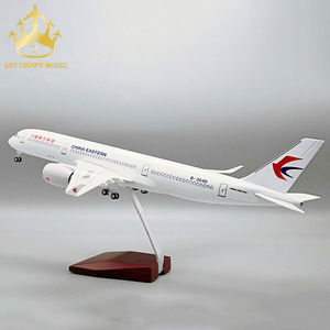 Modelo <span class=keywords><strong>de</strong></span> Avión Airbus A350 China Eastern 1:142 con Ruedas y Luces, Simulación <span class=keywords><strong>de</strong></span> Sonido LED y Diseño <span class=keywords><strong>de</strong></span> Aeronave - Product Image 5