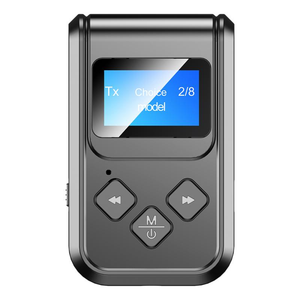 2022 HG T15 récepteur Blueteeth 3.5AUX adaptateur Blueteeth quatre en un avec écran <span class=keywords><strong>TV</strong></span> <span class=keywords><strong>ordinateur</strong></span> Blueteeth émetteur - Product Image 1