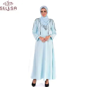 Wholesale Abaya Muslim Dresses Sarees Low Price Kaftan Dresses Baju Kurung Raya 2020 Abaya Muslim Women