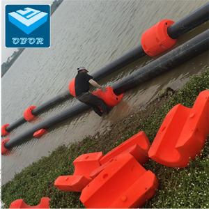 Tubo de <span class=keywords><strong>boya</strong></span> de plástico flotante OBOR HDPE y pontón flotante de manguera de goma <span class=keywords><strong>para</strong></span> dragado y fabricante de barreras de segregación marina - Product Image 3