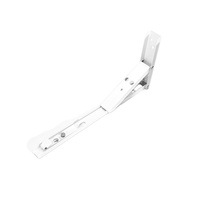 Étagère flottante réglable Support mural en métal Triangle Support de table pliante Support de type L pour bois Durable Facile à fixer