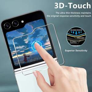 ฟิล์มกระจกนิรภัยใสแบบ HD 9H สำหรับ Samsung Galaxy Z Flip 7 8 คุณภาพสูง ป้องกันหน้าจอโทรศัพท์แบบพับได้ - Product Image 4