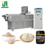 Usine de fabrication de poudre nutritionnelle instantanée entièrement automatique de pointe, ligne de production complète pour la transformation de céréales pour bébés