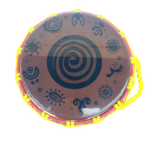 Vente en gros de djembés africains de 8/10 pouces, tambours à main en PVC colorés avec emballage inclus, tambours africains en tissu - Product Image 4