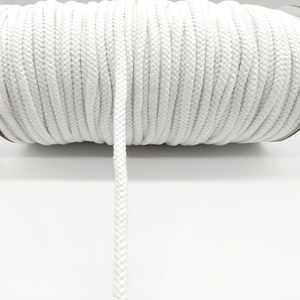 Thân Thiện Với Môi 4Mm Màu Bông Bện Mềm Vòng Dây Bông Dây Kéo Dây Sợi Dây Thừng Cho Hàng May Mặc - Product Image 2