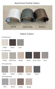 Stores d'<span class=keywords><strong>extérieur</strong></span> électriques motorisés, stores verticaux pour véranda - Product Image 5