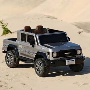 Nouvelle voiture électrique pour enfants 24V, deux places, tout-terrain, quatre roues, télécommande, voiture électrique pour enfants, camionnette Toyota, jouet - Product Image 3