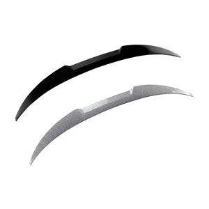 Bmw 4 Series F36 Rear Wing Spoiler Piano Black Carbon Fiber Texture Trunk Lip 2014 2020 - Product Image 5