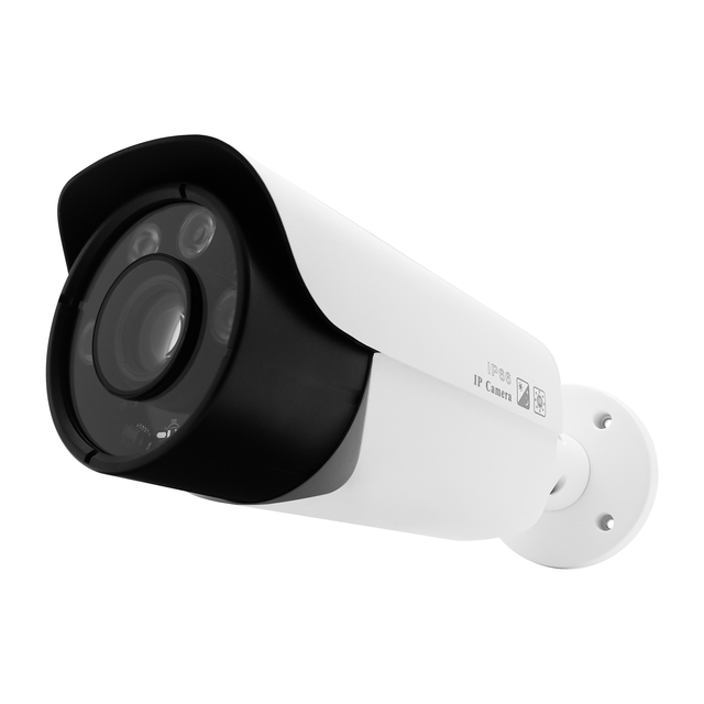 Outdoor 4K 8MP 6MP Housing POE Bullet IP Camera Smart Color Night Vision Two Way Audio Video CCTV Security Camera