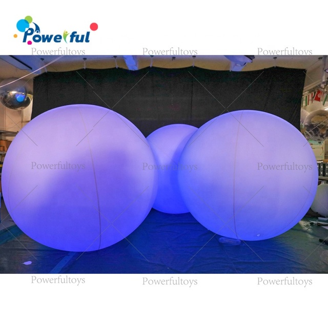 Hot Selling  Inflatable PVC Led Light for Party Crowd Ball Inflatable Zygote Balls Custom Inflatable Beach Ball
