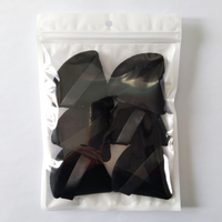 Houppette de maquillage en velours pour poudre libre Poudre pour le corps Bouffée de poudre douce pour la peau Bouffée de maquillage triangulaire pour le visage