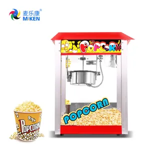 MK-ZH6B Hot Koop Handige Kleine Popcorn Maker Machine Met Schakelaar Rvs Commerciële Cinema Popcorn Machine Prijs
