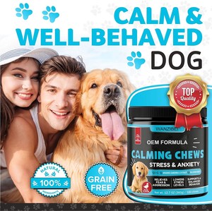 OEM Formula Only Natural Pet Relax Calming Support Soft Chews <span class=keywords><strong>pour</strong></span> chiens Soutien comportemental et favorise la relaxation et le confort - Product Image 6