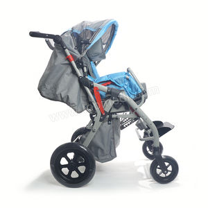 Fauteuil roulant pédiatrique durable pour les besoins spéciaux-pliable, largeur réglable, soutien du dos haut, fournisseur en gros - Product Image 3