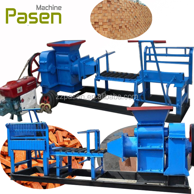 Low Price Small Fly Ash Red Clay Hole Solid Brick Mold Vacuum or ordinary extruder Machine