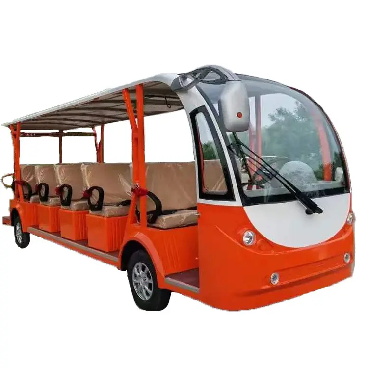 Заводская поставка, низкоскоростной электрический автобус на глобальном рынке, экскурсионный автомобиль для общественного парка