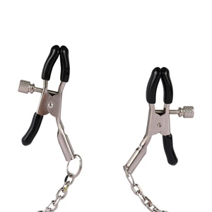 Pinza de metal ajustable para pezones con colgante y clip de presión para cadena corporal femenina - Product Image 6