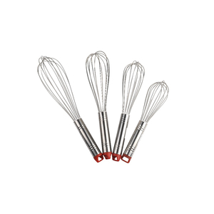 Outils <span class=keywords><strong>de</strong></span> cuisine polyvalents en acier inoxydable, y compris batteur à oeufs, fouets avec manche en bois, préparation <span class=keywords><strong>de</strong></span> fruits et légumes, vente en gros - Product Image 5