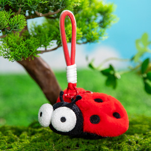 ของเล่นตุ๊กตาแมลงจำลองรูปสัตว์ยุงและแมลงแมลงแมลงขนาดเจ็ดจุดเป็นแมลงหิ่งห้อยแมงมุมของเล่นนุ่มพิเศษ - Product Image 3