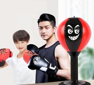 Sac de frappe de bureau pour enfants Speed Bag - Buster avec ventouse, robuste, anti-stress, balle de boxe réflexe - Product Image 1