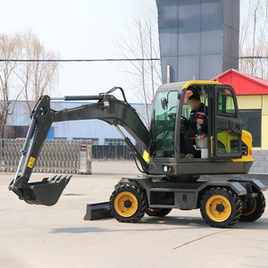 Máy xúc mini điện, không phát thải và tiếng ồn thấp, cần thiết cho dự án phủ xanh thành phố! - Product Image 5