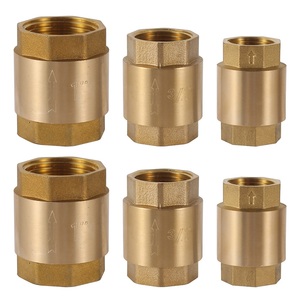 1/2 3/4 1 inch nữ chủ đề Brass Swing van một cách không trở lại trong dòng mùa xuân kiểm tra van - Product Image 5
