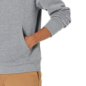 Sweats à capuche à motif uni pour hommes, fabricant populaire, en stock pour la saison d'automne, au prix d'usine. - Product Image 4