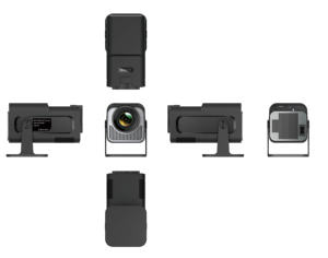 Nouveau projecteur portable HY320 Mini <span class=keywords><strong>Magcubic</strong></span> 4K Android 11 natif 720P 100ANSI double Wifi BT cinéma - Product Image 3