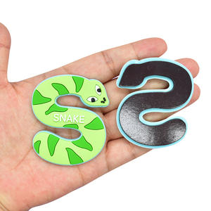 Juguete Educativo para Niños, Imán de Refrigerador con Dibujos Animados de Animales, Rompecabezas de Letras Minúsculas, Juguetes de Madera para Bebés, Rompecabezas Magnético de Madera - Product Image 5