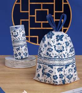 Bolsas de Basura Huamaohengchun con Cordón y Refuerzo Lateral, Tamaños Personalizados, Material de Almidón de Maíz para Uso Doméstico - Product Image 6