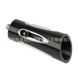 Moshark – levier de vitesse de moto noir avec placage blanc MP03-001-0074 pour Harley Road King Fat Boy Glide XL883 1200 - Product Image 5