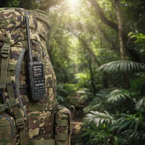 Baofeng UV-5R Mini <span class=keywords><strong>Radio</strong></span> Bidirezionale 5W, Walkie Talkie 1600mAh, Dual Band, Ricarica Type-C, Programmazione APP, <span class=keywords><strong>Radio</strong></span> per Campeggio - Product Image 1