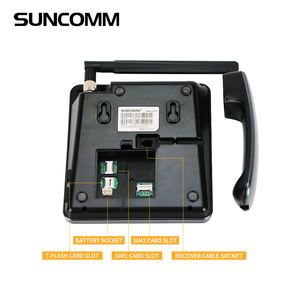 Téléphone <span class=keywords><strong>fixe</strong></span> GSM <span class=keywords><strong>double</strong></span> SIM avec écran à grille, <span class=keywords><strong>double</strong></span> carte et <span class=keywords><strong>double</strong></span> veille, lecture de musique MP3, radio FM, carte SIM - Product Image 6