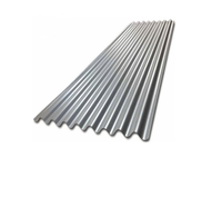 Tôle de toiture en métal ondulé en zinc et aluminium, prépeinte, couleur GI