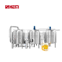 Équipement de brassage de bière artisanale Hermann 1000L, acier inoxydable 304, réservoir de fermentation à pression complet, traitement de l'alcool