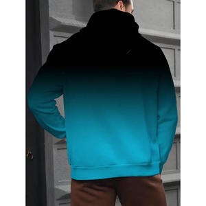 <span class=keywords><strong>PARIS</strong></span> couleur unie impression hommes sweats à capuche décontracté hommes graphique à capuche pull confortable Stretch cordon poche à la mode - Product Image 2