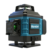 Niveau laser 2 lignes Mamidw haute précision, faisceau vert, mini niveau portable, laser horizontal et vertical